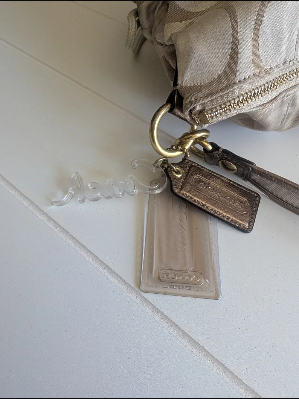 vintage Coach Poppy.Signature Sateen